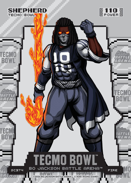 Fire Silver Coin Flip Battlefoil