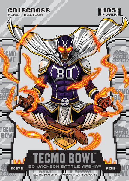 Fire Silver Coin Flip Battlefoil