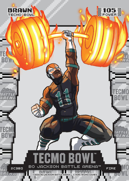 Fire Silver Coin Flip Battlefoil