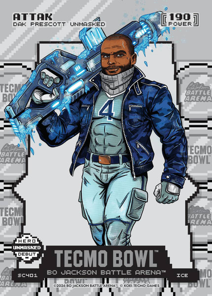 Ice Silver Coin Flip Battlefoil
