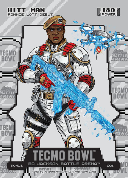Ice Silver Coin Flip Battlefoil