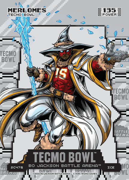Ice Silver Coin Flip Battlefoil