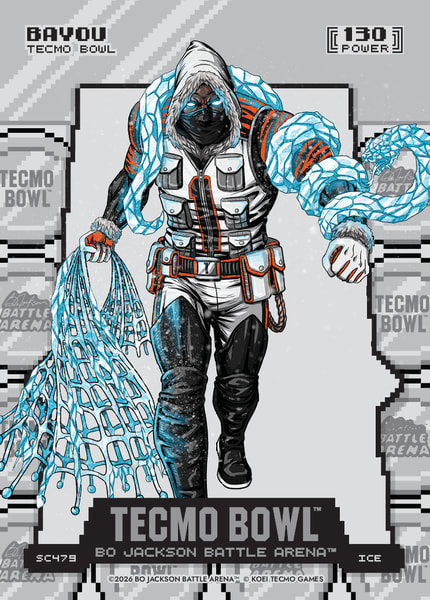 Ice Silver Coin Flip Battlefoil