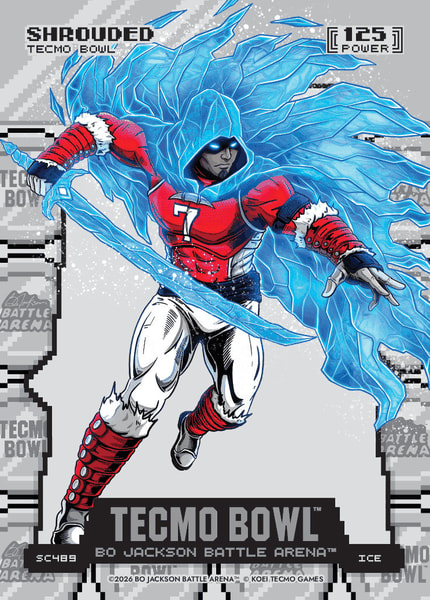 Ice Silver Coin Flip Battlefoil