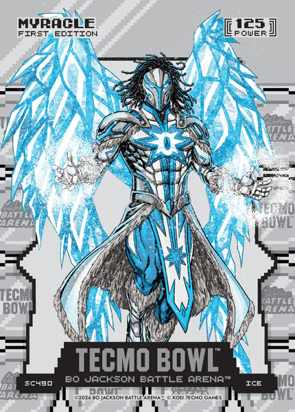 Ice Silver Coin Flip Battlefoil