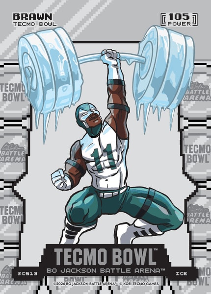 Ice Silver Coin Flip Battlefoil