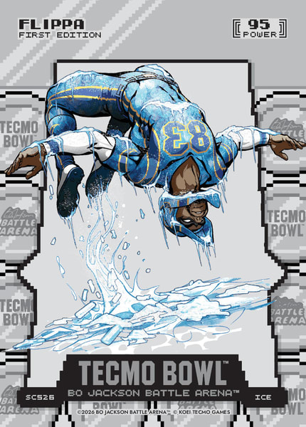 Ice Silver Coin Flip Battlefoil
