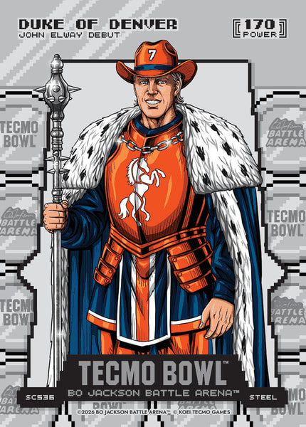 Steel Silver Coin Flip Battlefoil