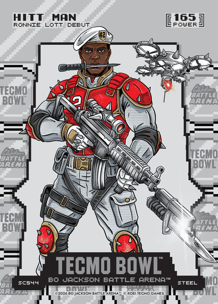 Steel Silver Coin Flip Battlefoil