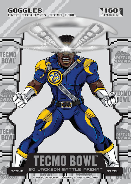 Steel Silver Coin Flip Battlefoil