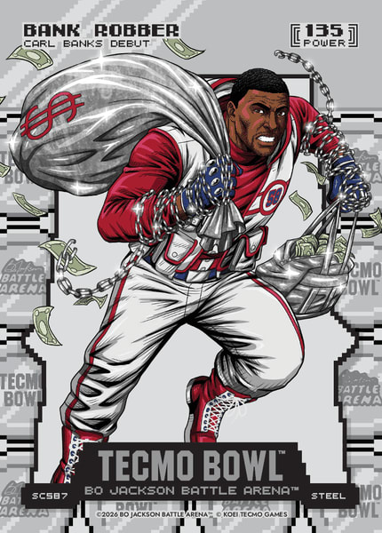 Steel Silver Coin Flip Battlefoil