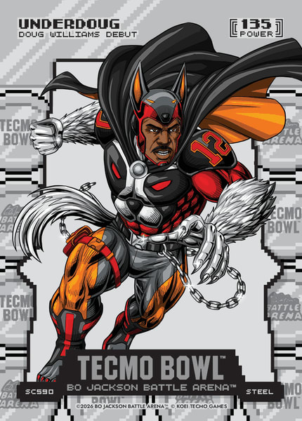 Steel Silver Coin Flip Battlefoil