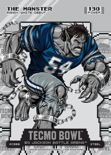 Steel Silver Coin Flip Battlefoil
