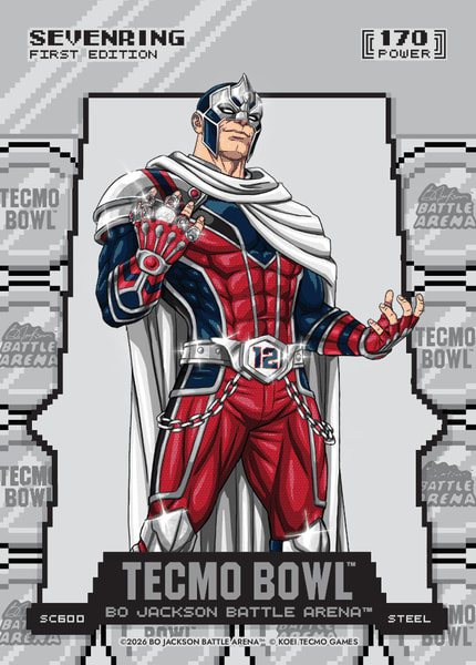 Steel Silver Coin Flip Battlefoil