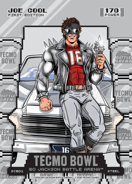 Steel Silver Coin Flip Battlefoil