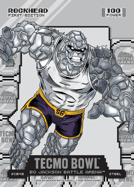 Steel Silver Coin Flip Battlefoil