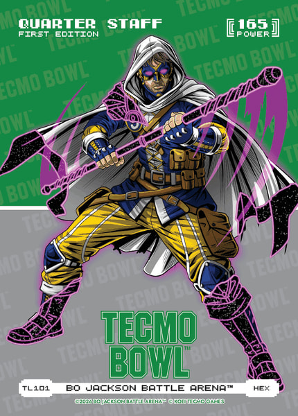 Hex Tecmo Bowl Logofoil