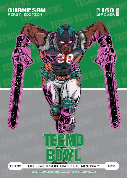 Hex Tecmo Bowl Logofoil