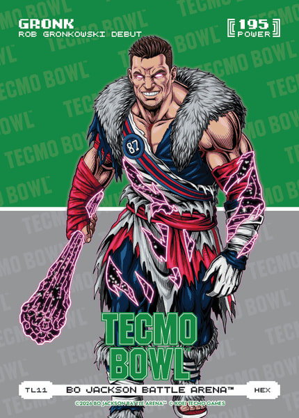 Hex Tecmo Bowl Logofoil