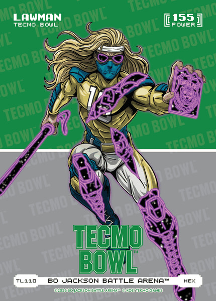 Hex Tecmo Bowl Logofoil