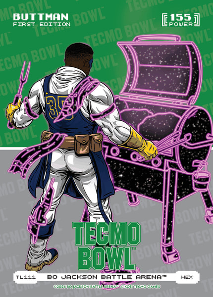 Hex Tecmo Bowl Logofoil