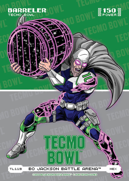 Hex Tecmo Bowl Logofoil