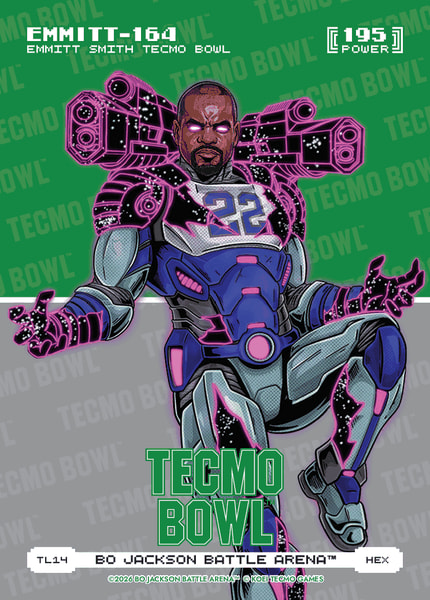 Hex Tecmo Bowl Logofoil