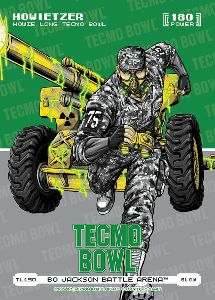 Glow Tecmo Bowl Logofoil