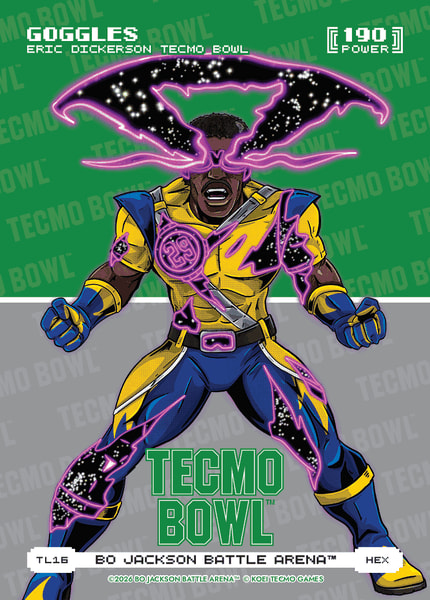 Hex Tecmo Bowl Logofoil