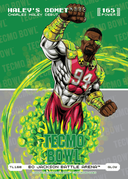 Glow Tecmo Bowl Logofoil