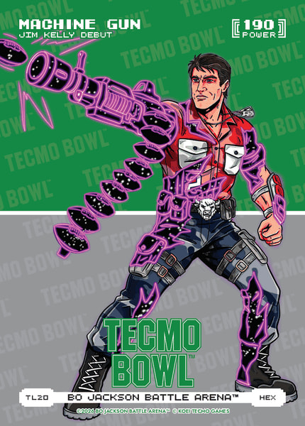Hex Tecmo Bowl Logofoil