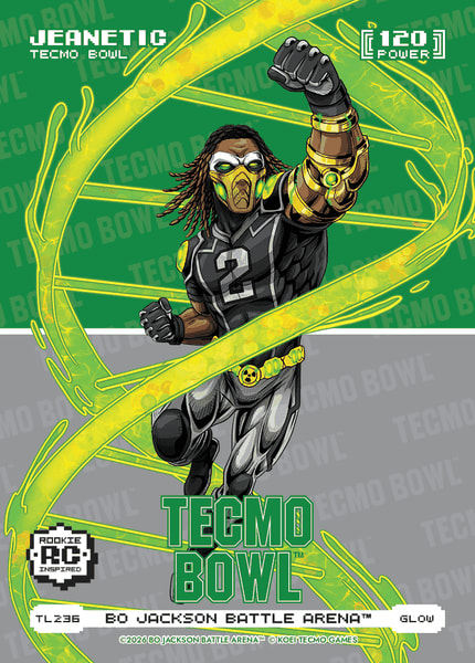 Glow Tecmo Bowl Logofoil