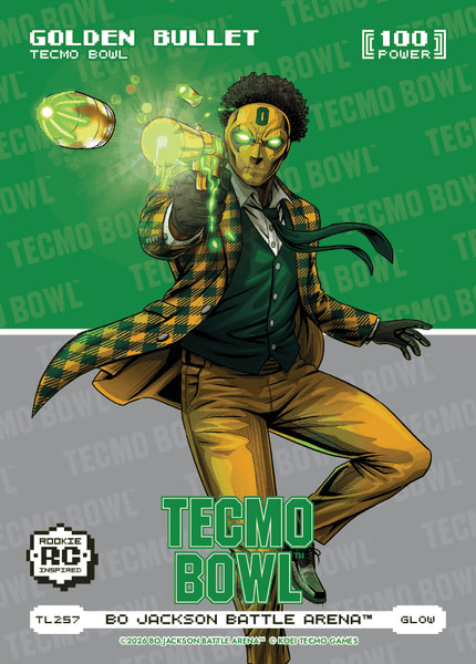 Glow Tecmo Bowl Logofoil