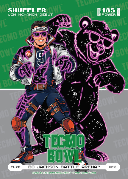 Hex Tecmo Bowl Logofoil