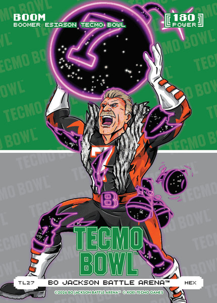 Hex Tecmo Bowl Logofoil