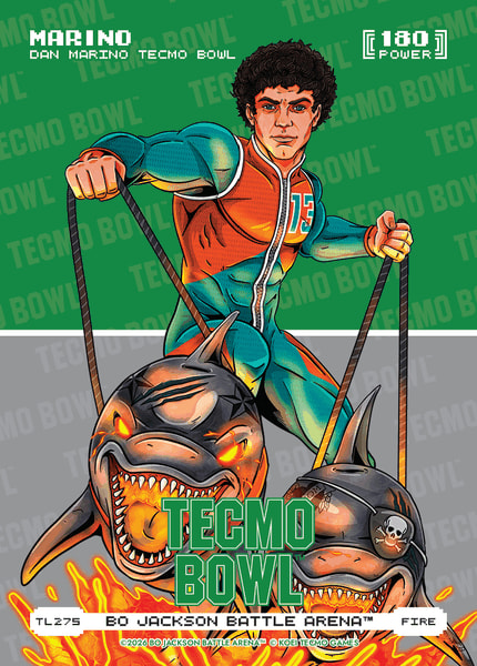 Fire Tecmo Bowl Logofoil