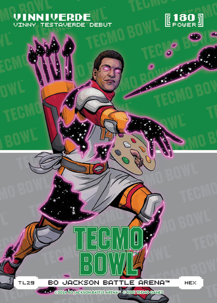 Hex Tecmo Bowl Logofoil