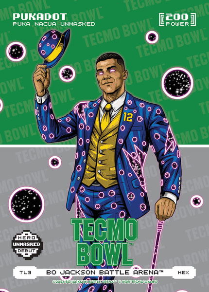 Hex Tecmo Bowl Logofoil