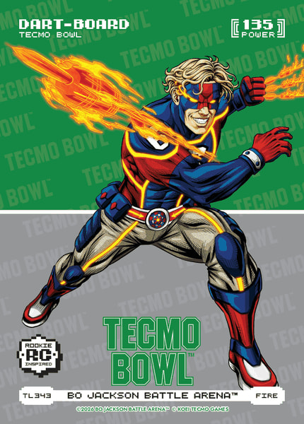 Fire Tecmo Bowl Logofoil