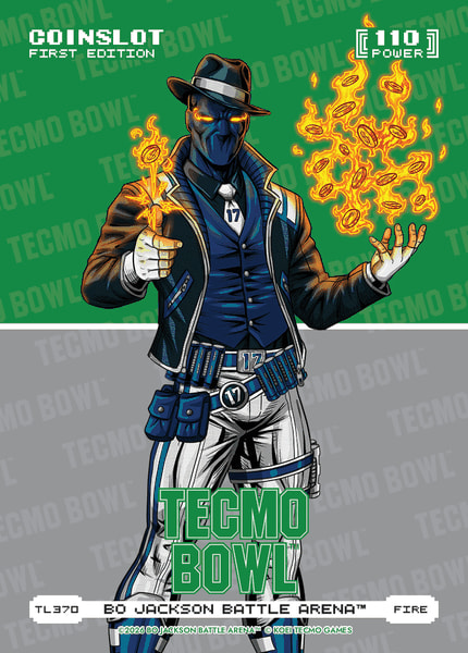Fire Tecmo Bowl Logofoil