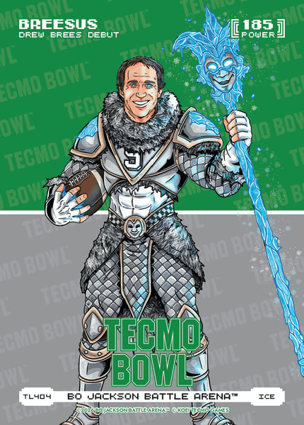 Ice Tecmo Bowl Logofoil