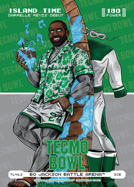 Ice Tecmo Bowl Logofoil
