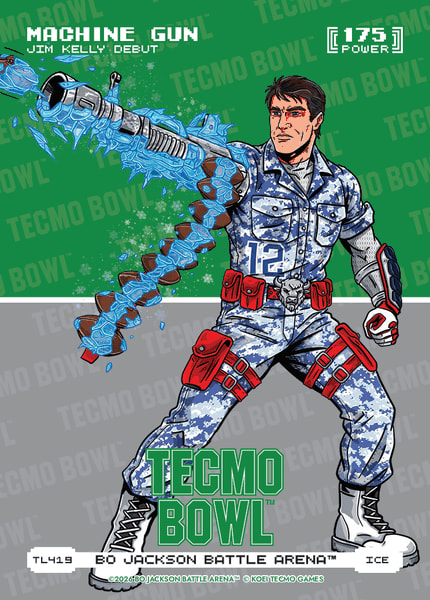 Ice Tecmo Bowl Logofoil