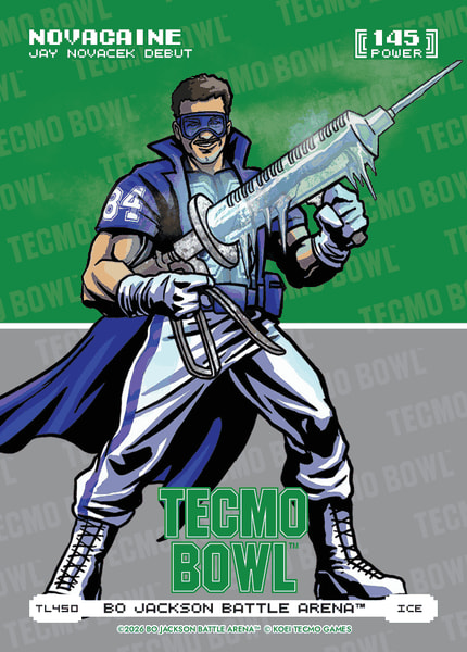 Ice Tecmo Bowl Logofoil