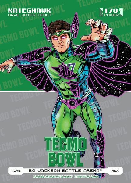 Hex Tecmo Bowl Logofoil