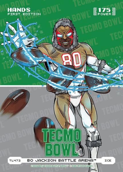 Ice Tecmo Bowl Logofoil