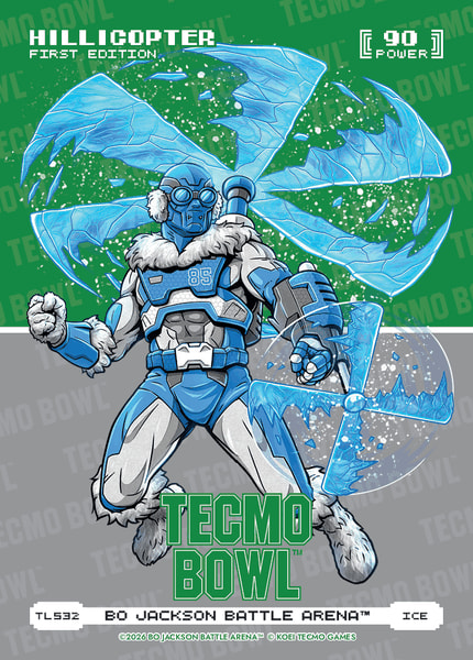 Ice Tecmo Bowl Logofoil