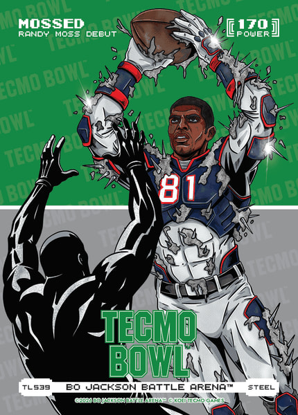 Steel Tecmo Bowl Logofoil