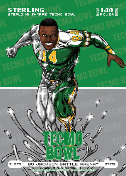 Steel Tecmo Bowl Logofoil