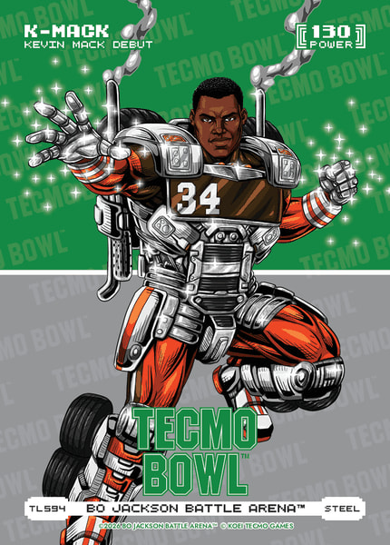 Steel Tecmo Bowl Logofoil